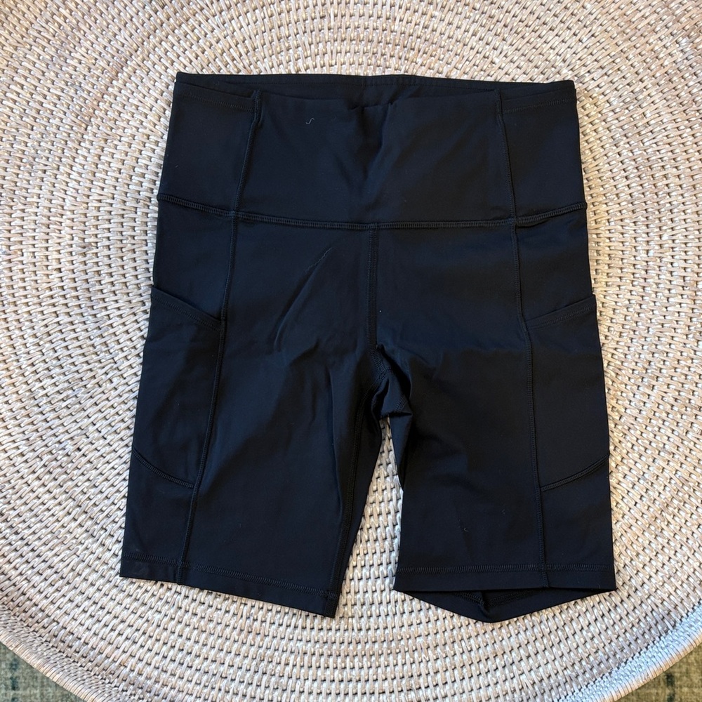 lululemon athletica Black Bike Shorts
